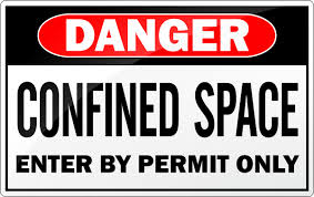 What are the hazards in a confined space?